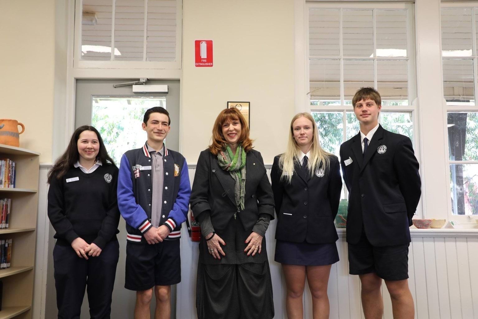 The Governor at Dimboola Memorial Secondary College