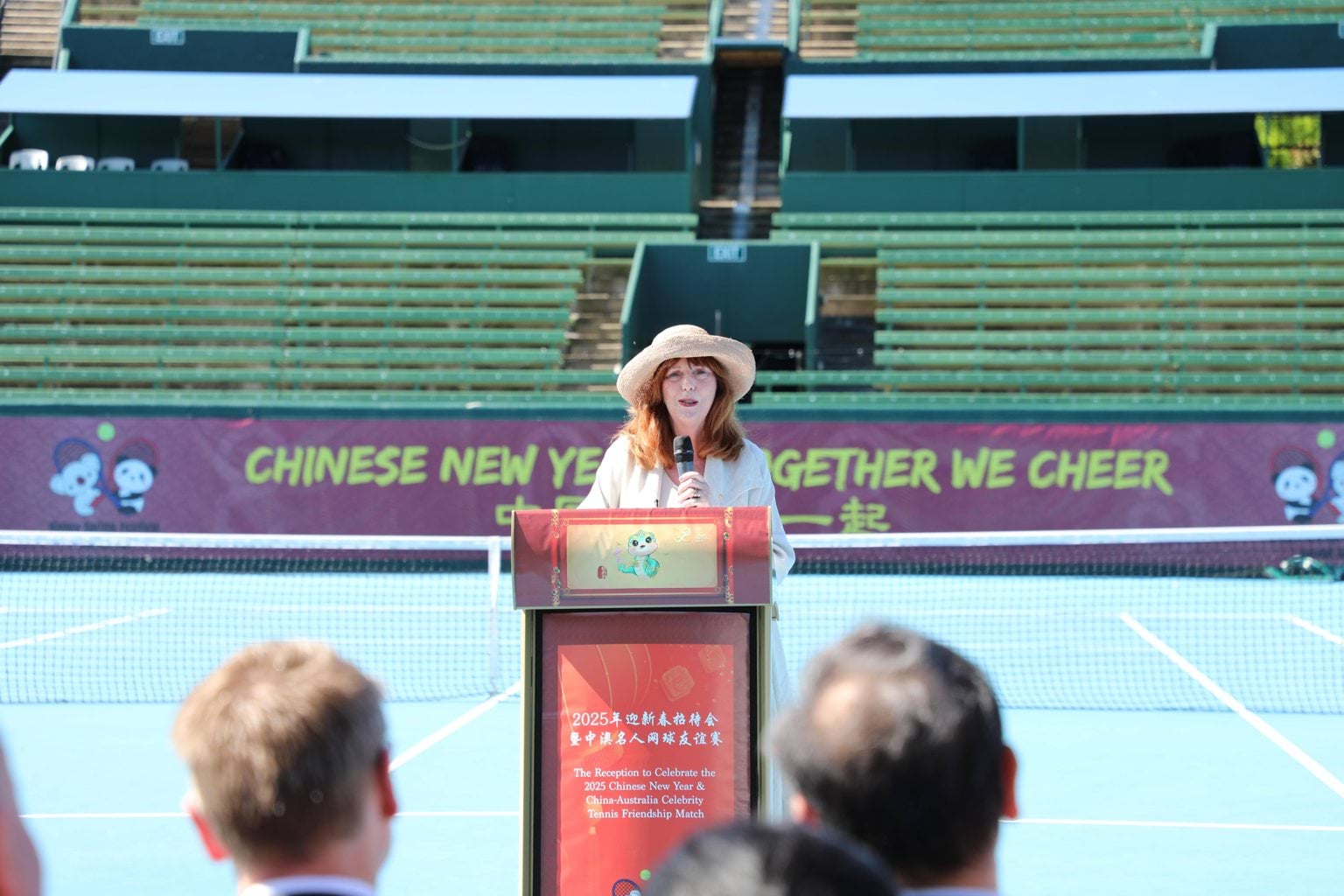 The Governor speaking at a 2025 Chinese New Year Event