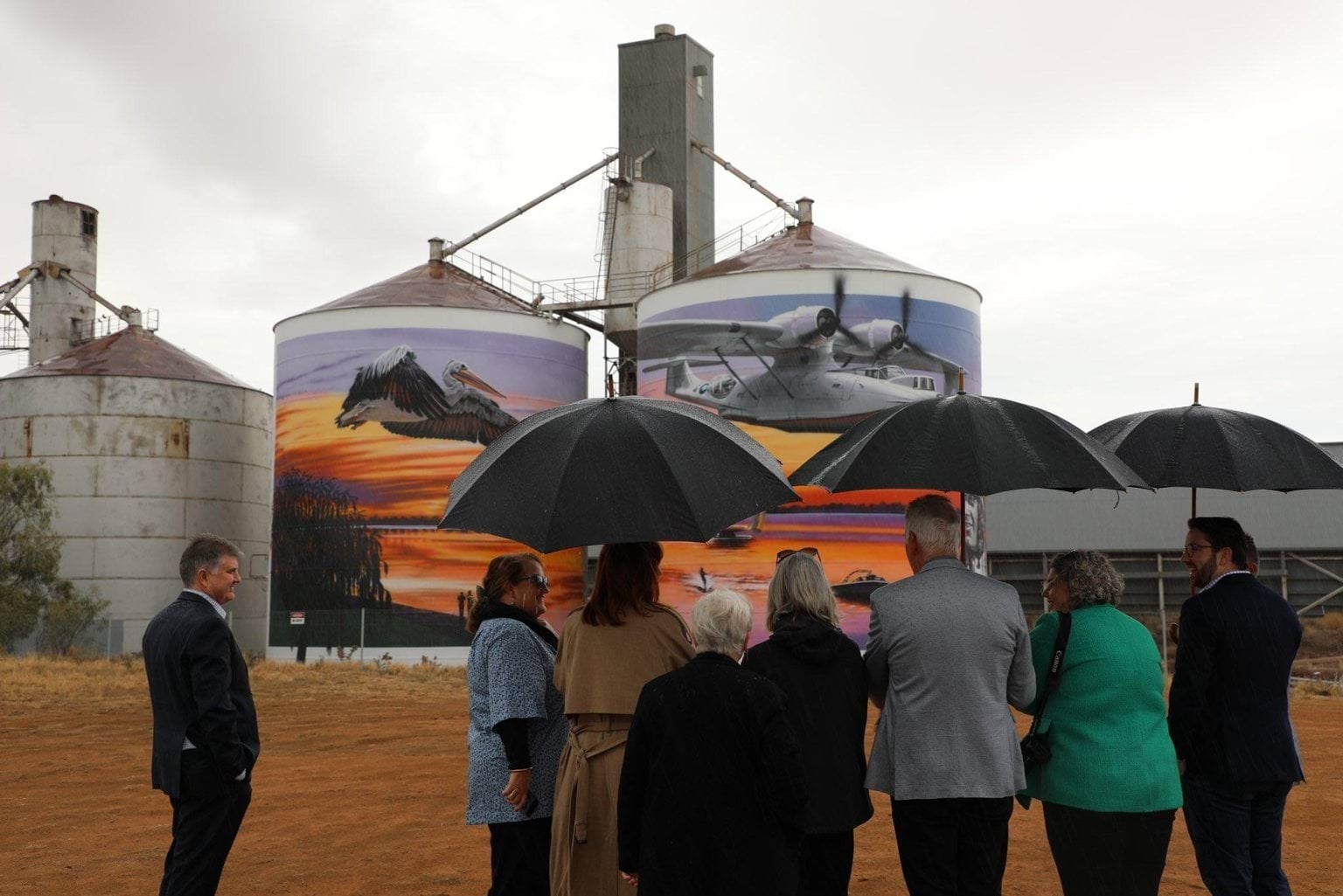 The Governor during a visit to Swan Hill