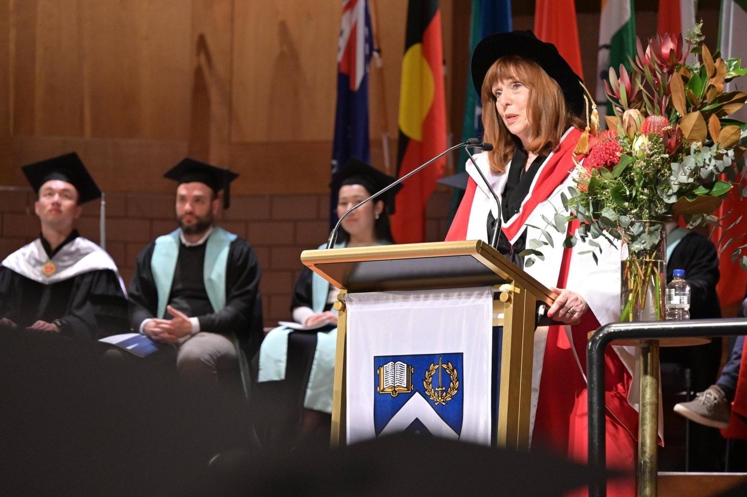 The Governor speaking at a Monash University Graduation Address