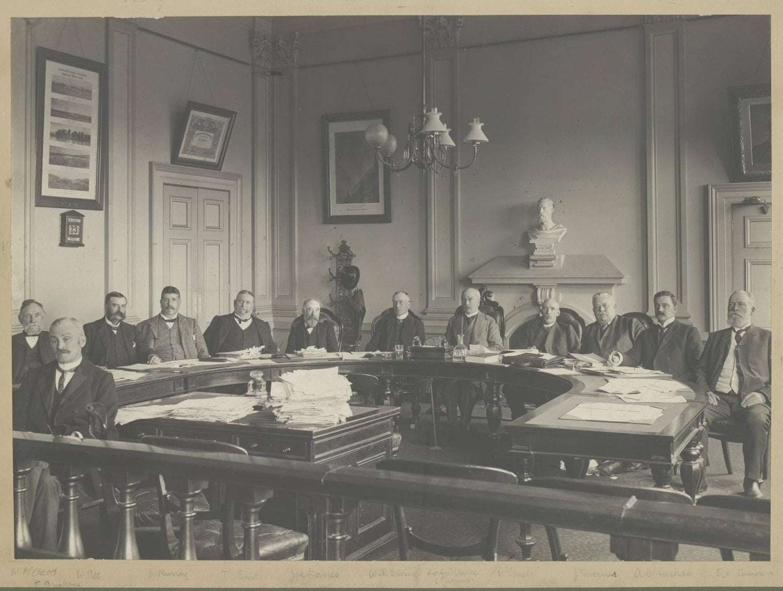Meeting of the Executive Council in 1903