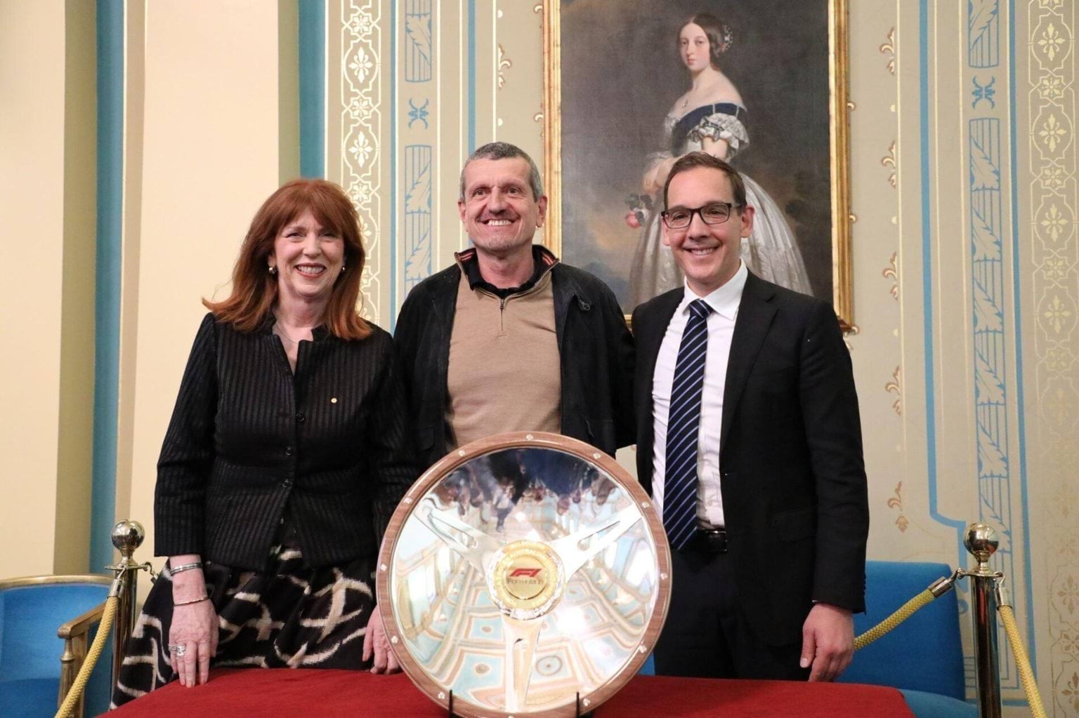 The Governor at the Formula 1 Rolex Australian Grand Prix 2024 Reception