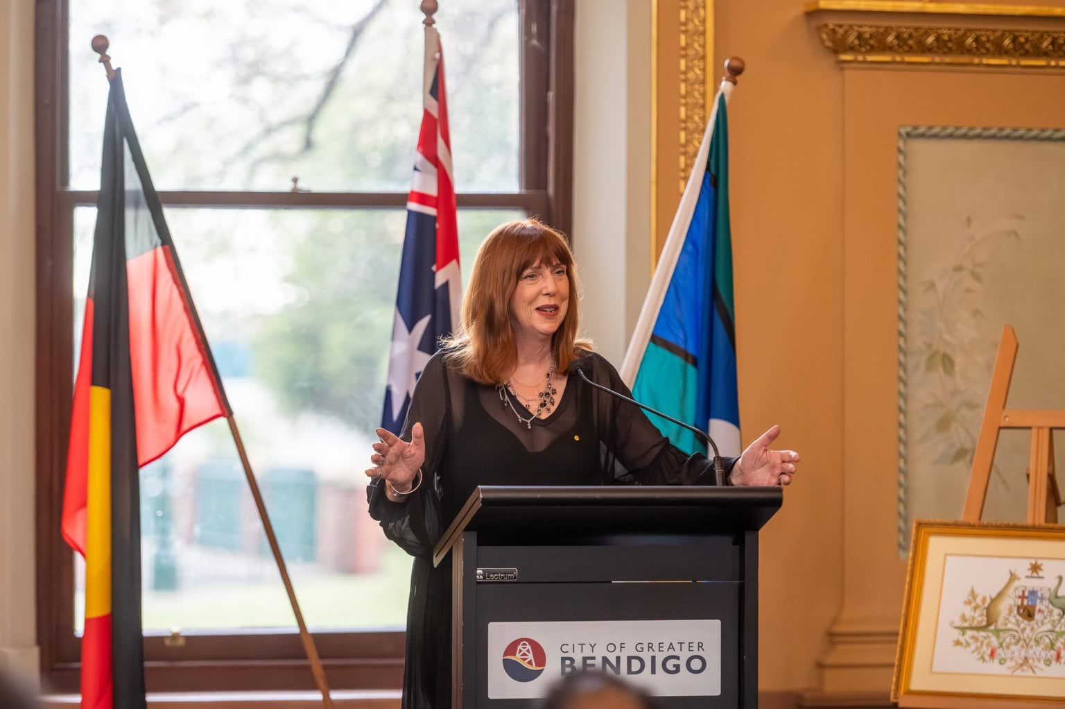 The Governor speaking at a Civic Reception in Bendigo