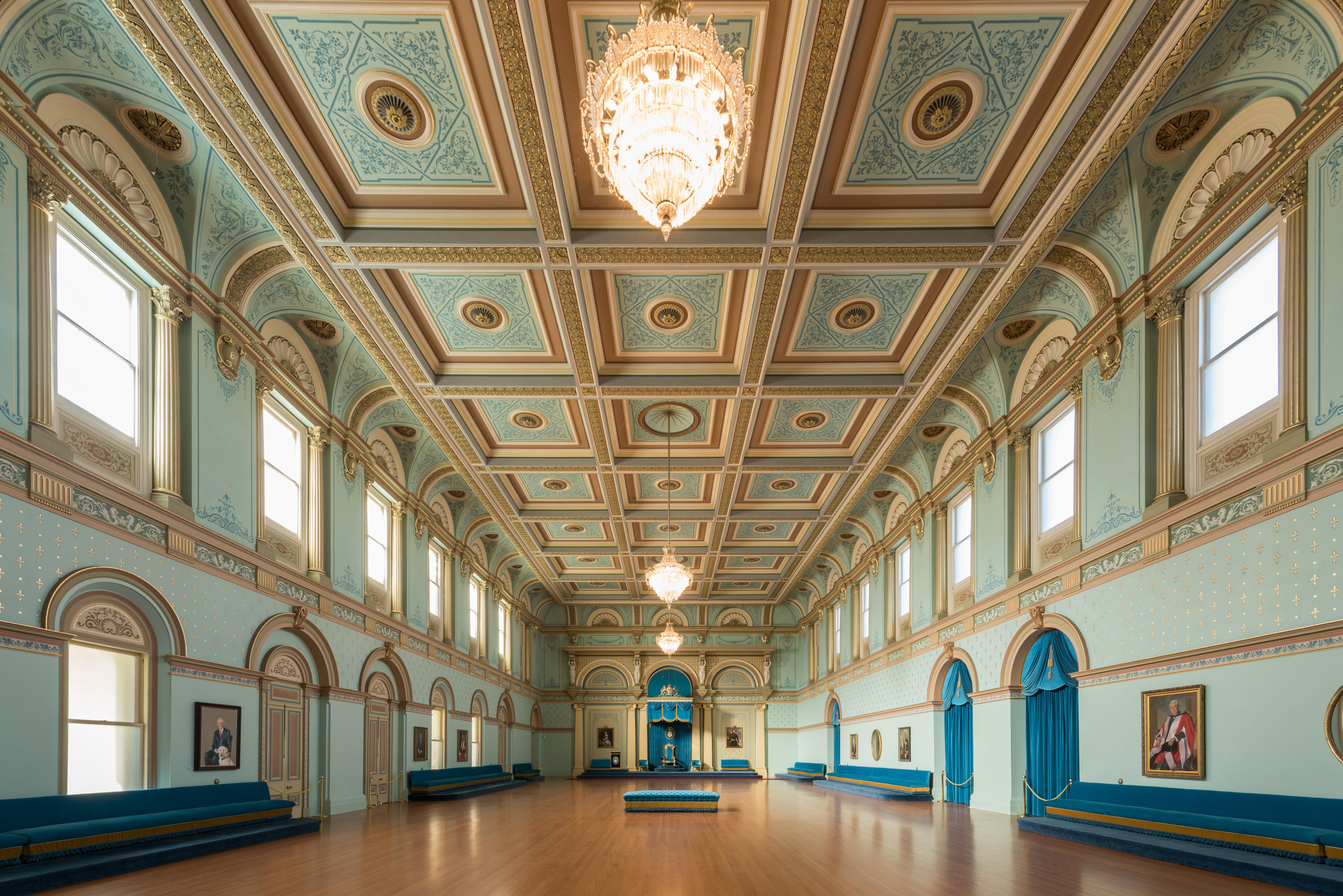 Ballroom Dancing in the Ballroom at Government House ...