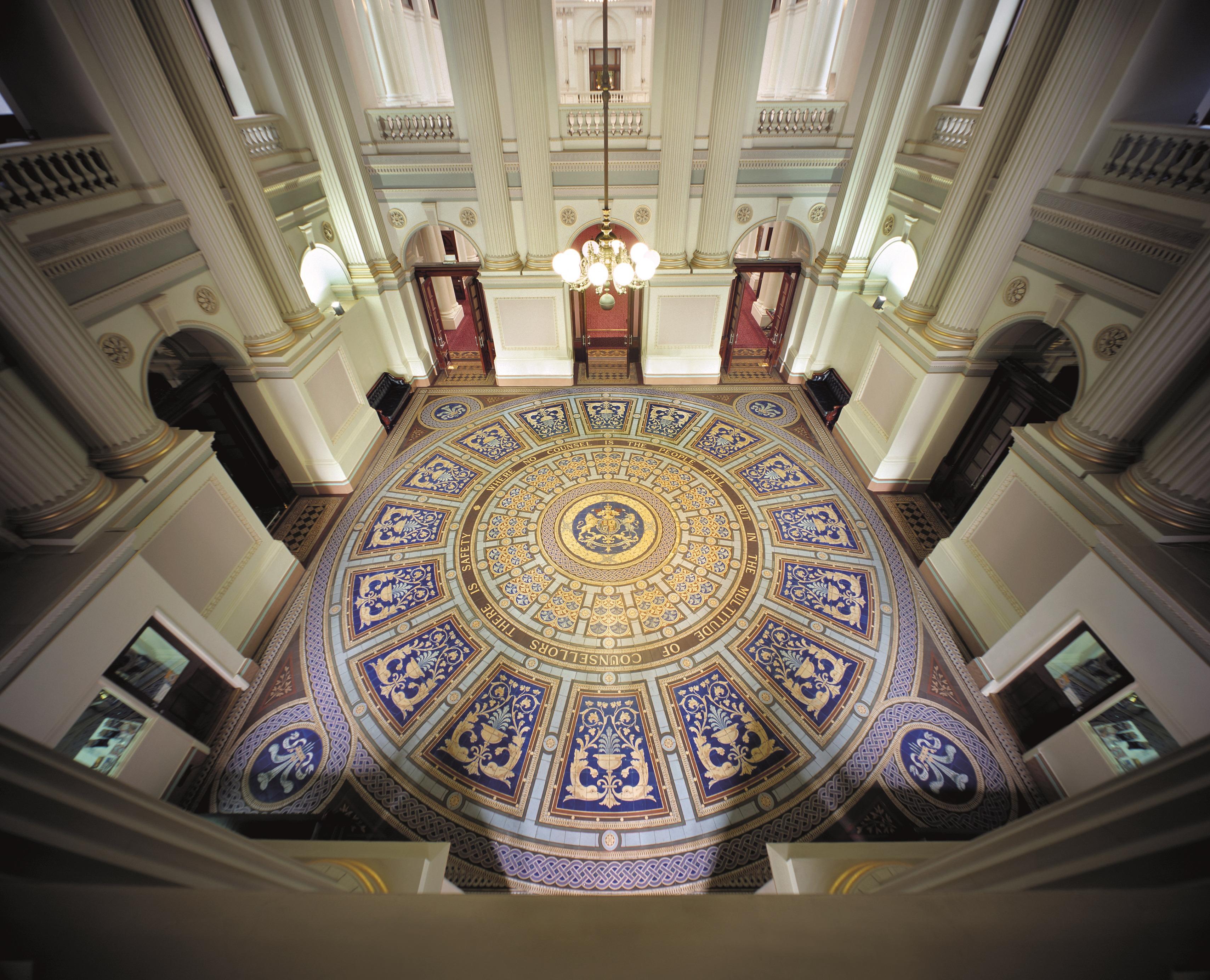 Parliament House Vestibule floor