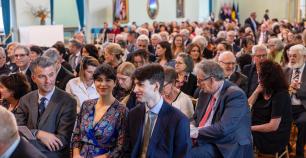 Crowd at an Investiture Ceremony.